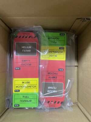 Multi Stage Flange Tag PVC Durable Waterproof Inspection Tag for Pipeline Valve Equipment Safety Maintenance Identification