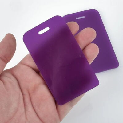 Custom Printed Logo Plastic Safety Tag Custom Travel Luggage Identifier Personalized Bag Tag with Name Contact Info and Allergy Alerts for Secure Travel