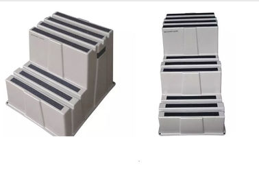 Plastic HDPE Three Padded Step Stool For Office Factory