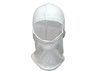 Cotton Stretch White Ski Balaclava , Disposable Snowboard Balaclava Face Mask
